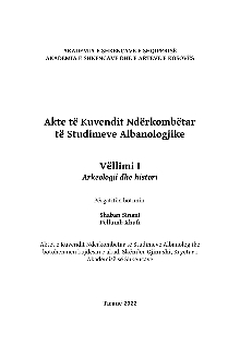 Përmbajtja digjitale dCOBISS (Akte të Kuvendit Ndërkombëtar të Studimeve Albanologjike. Vol. 1, Arkeologji dhe histori)