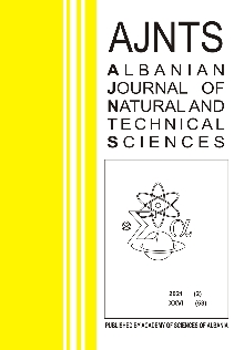 Përmbajtja digjitale dCOBISS (Albanian journal of natural and technical sciences)