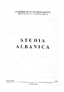 Përmbajtja digjitale dCOBISS (Studia albanica)