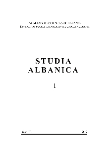 Përmbajtja digjitale dCOBISS (Studia albanica)