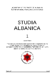 Përmbajtja digjitale dCOBISS (Studia albanica)