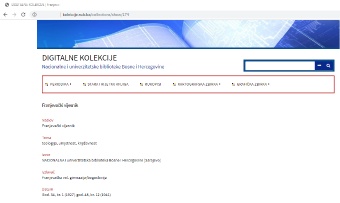 Franjevački vijesnik. Elekt... (naslovna strana)