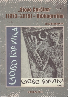 "Slovo Gorčina" : (1973-201... (naslovna strana)