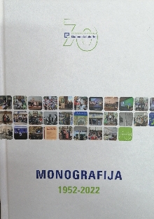 Monografija : 1952-2022 (naslovna strana)