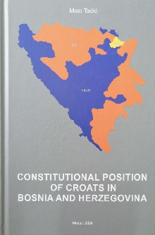 Constitutional position of ... (naslovna strana)