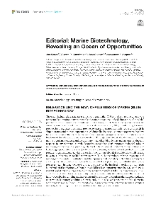 Digitalna vsebina dCOBISS (Editorial : marine biotechnology, revealing an ocean of opportunities [Elektronski vir])