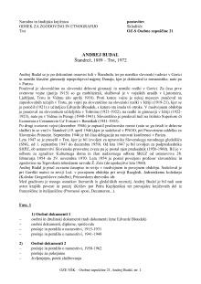 Digitalna vsebina dCOBISS ([Andrej Budal [Osebna zapuščina] : 1889-1972])