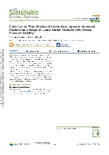 Digitalna vsebina dCOBISS (Esterification of lutein from Japanese knotweed waste gives a range of lutein diester products with unique chemical stability [Elektronski vir])