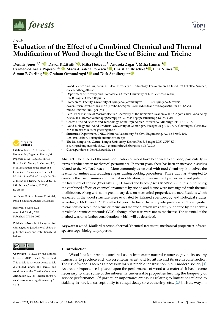 Digitalna vsebina dCOBISS (Evaluation of the effect of a combined chemical and thermal modification of wood though the use of bicine and tricine [Elektronski vir])