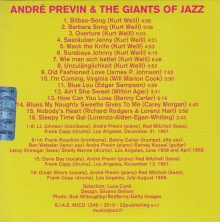 Digitalna vsebina dCOBISS (André Previn & the giants of jazz [Zvočni posnetek])