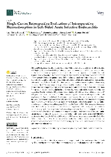 Digitalna vsebina dCOBISS (Single-centre retrospective evaluation of intraoperative hemoadsorption in left-sided acute infective endocarditis [Elektronski vir])
