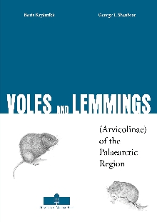 Digitalna vsebina dCOBISS (Voles and lemmings (Arvicolinae) of the Palaearctic region)