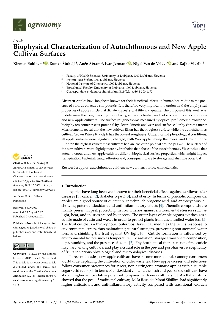 Digitalna vsebina dCOBISS (Biophysical characterization of autochthonous and new apple cultivar surfaces [Elektronski vir])