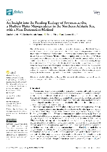 Digitalna vsebina dCOBISS (An insight into the feeding ecology of Serranus Scriba, a Shallow water mesopredator in the Northern Adriatic Sea, with a non-destructive method)