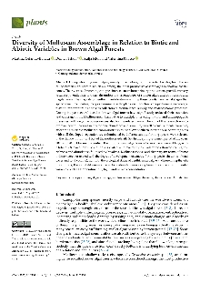 Digitalna vsebina dCOBISS (Diversity of molluscan assemblage in relation to biotic and abiotic variables in brown algal forests [Elektronski vir])