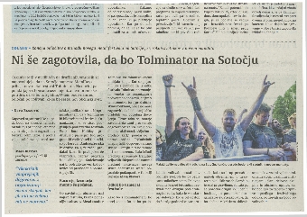 Digitalna vsebina dCOBISS (Ni še zagotovila, da bo Tolminator na Sotočju)