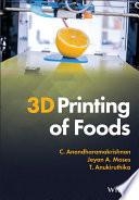 Digitalna vsebina dCOBISS (3D printing of foods)