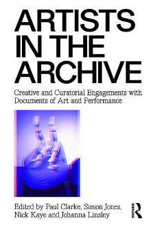 Digitalna vsebina dCOBISS (Artists in the archive : creative and curatorial engagements with documents of art and performance)