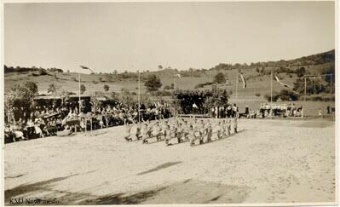 Digitalna vsebina dCOBISS ([Kostanjevica 25 letnica - 6.8.1933] [Slikovno gradivo] : Sokol - javni nastop : Post card = Carte postale = Correspondance)