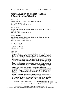 Digitalna vsebina dCOBISS (Amalgamation and local finance : a case study of Ukraine)