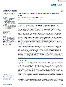 Digitalna vsebina dCOBISS (The freshwater balance of the Adriatic Seastudy : a sensitivity study)