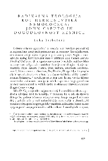 Digitalna vsebina dCOBISS (Radikalna teologija kot hermenevtika nemogočega : John Caputo in dogodkovnost resnice)