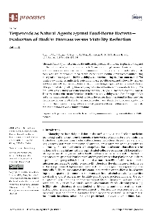 Digitalna vsebina dCOBISS (Terpenoids as natural agents against food-borne bacteria - evaluation of biofilm biomass versus viability reduction [Elektronski vir])