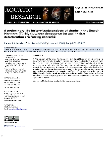 Digitalna vsebina dCOBISS (A preliminary life history traits analysis of sharks in the Sea of Marmara (Türkiye), where deoxygenation and habitat deterioration are raising concerns [Elektronski vir])