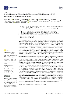 Digitalna vsebina dCOBISS (Anti-vimentin nanobody decreases glioblastoma cell invasion in vitro and in vivo [Elektronski vir])