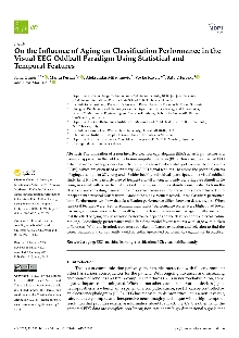 Digitalna vsebina dCOBISS (On the influence of aging on classification performance in the visual EEG oddball paradigm using statistical and temporal features [Elektronski vir])