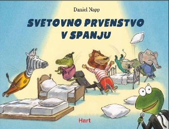 Digitalna vsebina dCOBISS (Svetovno prvenstvo v spanju / [besedilo in ilustracije] Daniel Napp ; prevedla Barbara Hanuš)