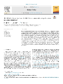 Digitalna vsebina dCOBISS (The COVID-19 pandemic and the EU : from a sustainable energy transition to a green transition?)