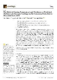 Digitalna vsebina dCOBISS (The effect of curing temperature and thickness of polybutyl methacrylate siloxane coatings on the corrosion protection of structural steel S355 [Elektronski vir] / Damir Hamulić ... [et al.])