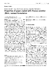 Digitalna vsebina dCOBISS (Properties of paper coated with Prunus serotina (Ehrh.) extract formulation [Elektronski vir])