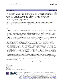 Digitalna vsebina dCOBISS (In-depth study of tomato and weed viromes reveals undiscovered plant virus diversity in an agroecosystem [Elektronski vir])