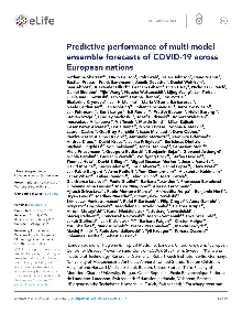 Digitalna vsebina dCOBISS (Predictive performance of multi-model ensemble forecasts of COVID-19 across European nations [Elektronski vir])