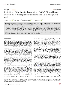 Digitalna vsebina dCOBISS (Inhibition of the localised corrosion of AA2024 in chloride solution by 2-mercaptobenzimidazole and octylphosphonic acid [Elektronski vir] / Dževad K. Kozlica ... [et al.])