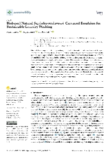 Digitalna vsebina dCOBISS (Biobased natural Sapindus mukorossi–Carvacrol emulsion for sustainable laundry washing [Elektronski vir])