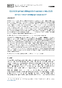 Digitalna vsebina dCOBISS (COBIB.SI [Elektronski vir] : prirast bibliografskih zapisov v letu 2021 = COBIB.SI : increment of bibliographic records in 2021)