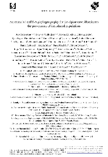 Digitalna vsebina dCOBISS (An extended mtDNA phylogeography for the alpine newt illuminates the provenance of introduced populations)