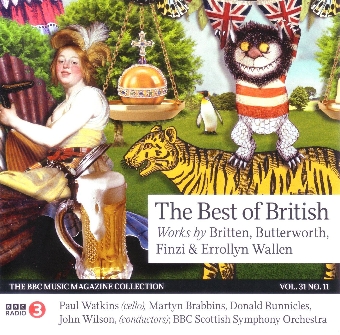 Digitalna vsebina dCOBISS (The best of British [Zvočni posnetek] : works by Butterworth, Britten, Finzi & Errollyn Wallen)