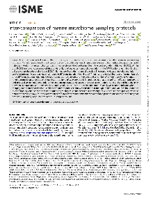 Digitalna vsebina dCOBISS (Inter-comparison of marine microbiome sampling protocols [Elektronski vir])