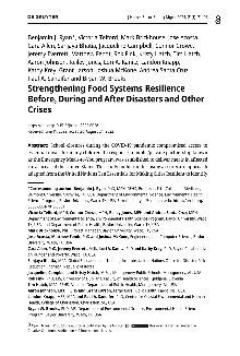 Digitalna vsebina dCOBISS (Strengthening food systems resilience before, during and after disasters and other crises [Elektronski vir])