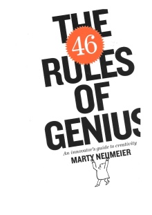 Digitalna vsebina dCOBISS (The 46 rules of genius : an innovator's guide to creativity)