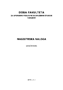 Digitalna vsebina dCOBISS (Alokacija sredstev na primarni zdravstveni ravni [Elektronski vir] : magistrsko delo)