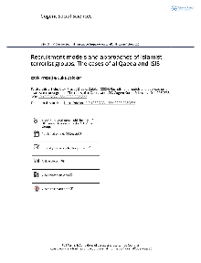 Digitalna vsebina dCOBISS (Recruitment models and approaches of Islamist terrorist groups [Elektronski vir] : the cases of al Qaeda and ISIS)