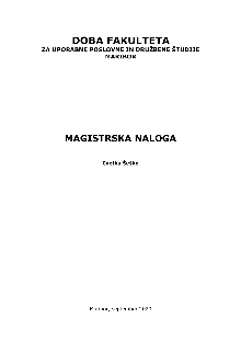 Digitalna vsebina dCOBISS (Ali lahko lobisti »ukradejo državo«? [Elektronski vir] : magistrsko delo)