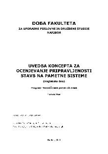 Digitalna vsebina dCOBISS (Uvedba koncepta za ocenjevanje pripravljenosti stavb na pametne sisteme [Elektronski vir] : magistrsko delo)