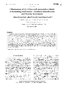 Digitalna vsebina dCOBISS (Chlorination of UV filters with antioxidant shield in swimming pool waters - products identification and toxicity assessment [Elektronski vir])