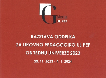 Digitalna vsebina dCOBISS (Razstava Oddelka za likovno pedagogiko UL PEF ob Tednu Univerze 2023 : Galerija UL PEF, 30. 11. 2023 - 4. 1. 2024)